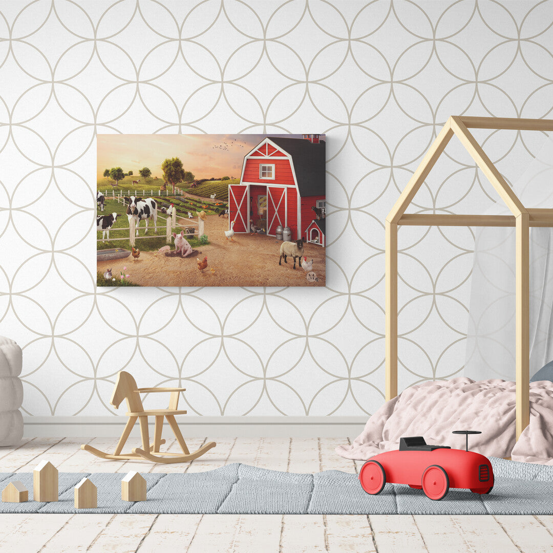 Op de dierenboerderij