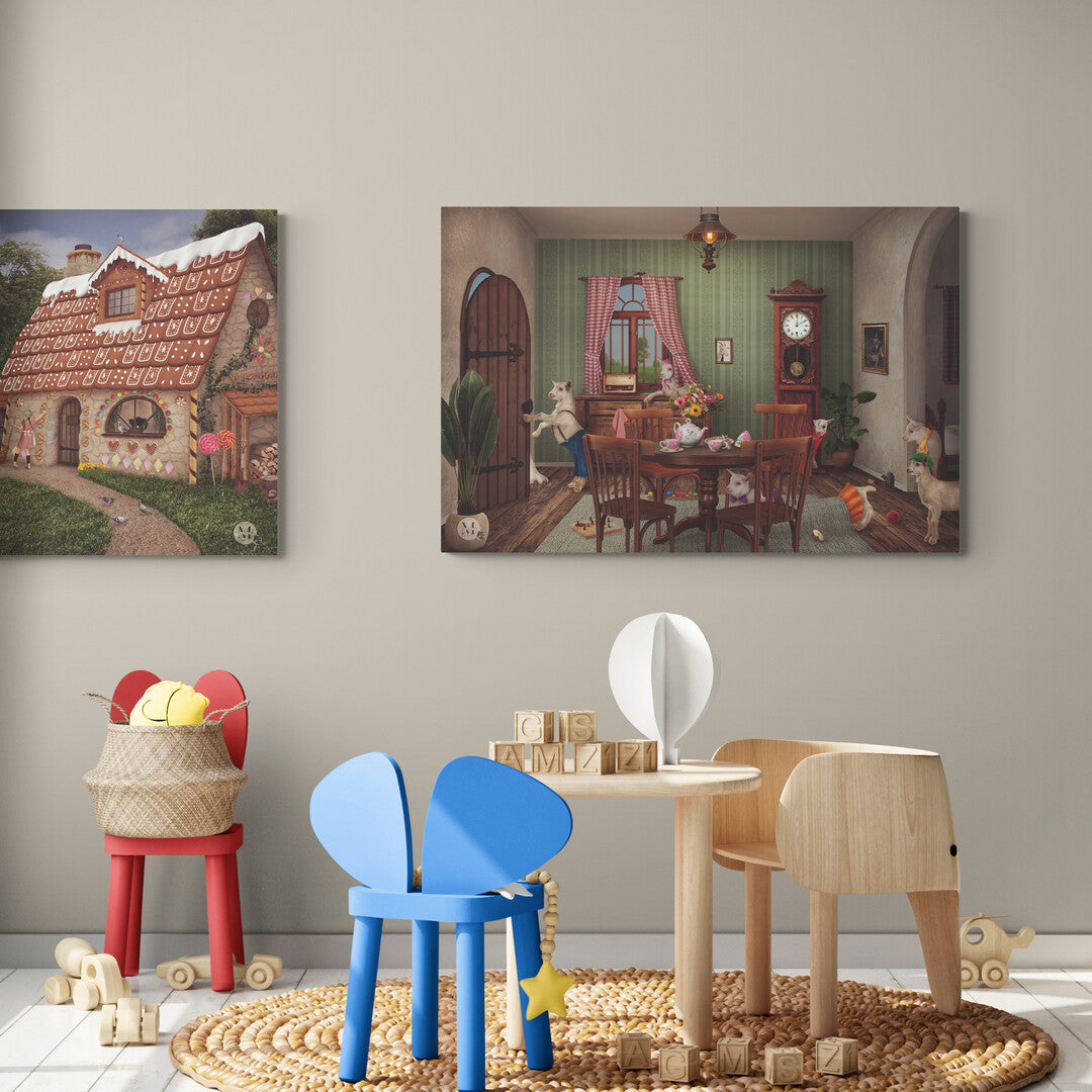 De wolf en de zeven geitjes