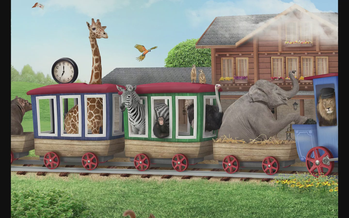 Op een klein stationnetje - Videoclip