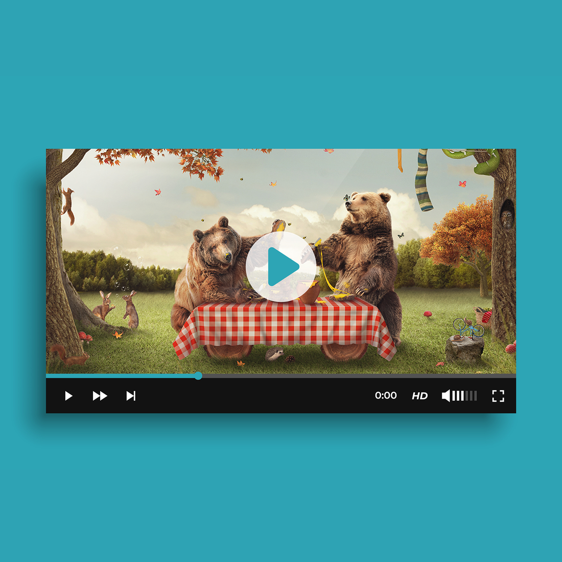 Ik zag twee beren - Videoclip